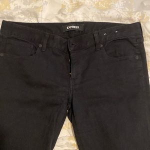 Express boot cut jeans. Low waisted